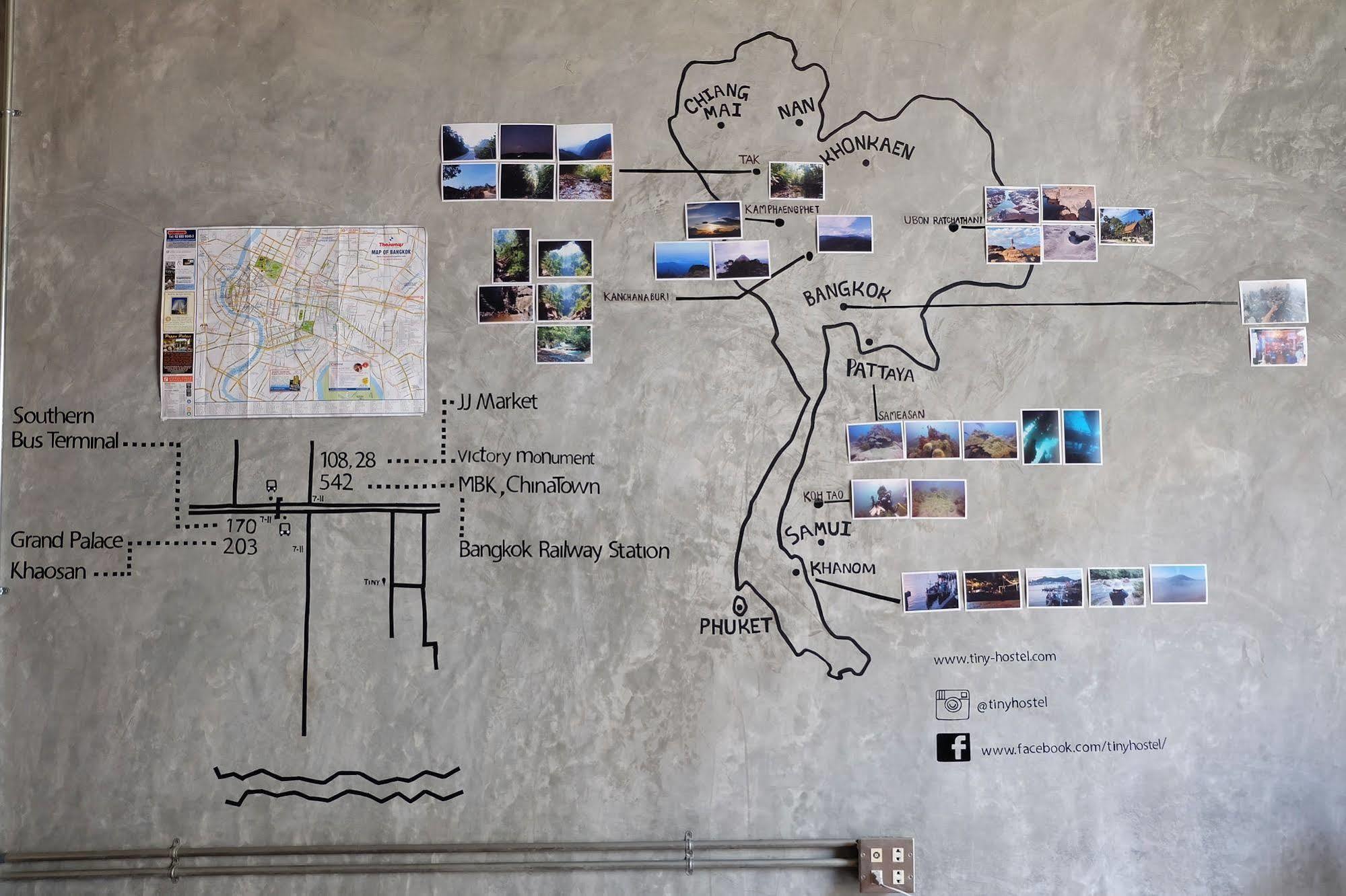 Tiny Hostel 방콕 외부 사진